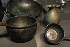 Tableware. 1-375 AD. Roman import objects. Germanic Tribes Tableware. 1-375 AD. Roman import objects. Germanic Tribes