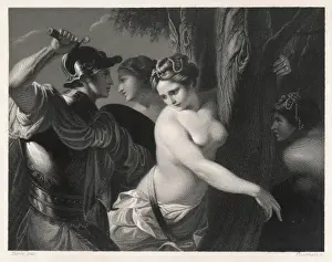 Tancred Print: Crusader in the Enchanted Forest