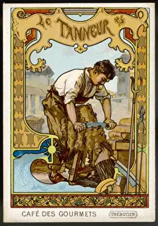 Tanner at Work - Print