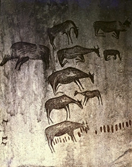 Tanzania. Kondoa Irangi. Koro rock paintings Tanzania. Kondoa Irangi. Koro rock paintings