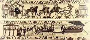 Detail Collection: Tapestry of Bayeux. The complete tapestry depicts