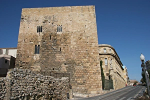 Tarragona city. Augusto Palace or Prredtorium or Pilatos Tow Tarragona city. Augusto Palace or Prredtorium or Pilatos Tow