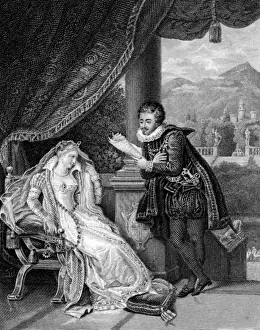 Italian Writer Prints: Tasso & Leonora