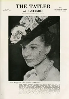 Tatler front cover featuring Vivien Leigh, 1942 Tatler front cover featuring Vivien Leigh, 1942