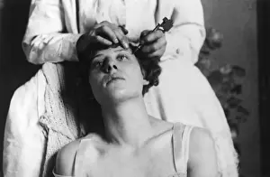 1929 Print: Tattooed Eyebrows