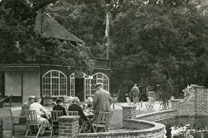 Prints of Tea Room, Eastleigh, near Southampton, Hampshire, England. Date: 1930s Southampton Prints: Tea Room Print, Eastleigh, Hampshire, 1930s