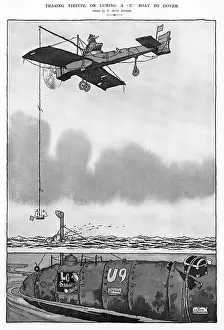 Heath Robinson Prints: Heath Robinson Print: Teasing Tirpitz, 1915