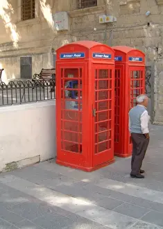 Malta Telephone Boxes Print