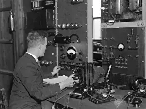 Historical Communication Technology Prints: Telephone Engineer