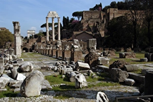 Temple of Castor and Pollux. Rome. Italy Temple of Castor and Pollux. Rome. Italy