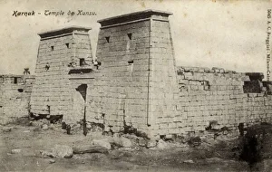 Temple of Khonsu at Karnak, Ancient Egypt Temple of Khonsu at Karnak, Ancient Egypt