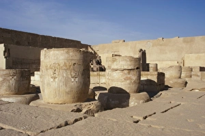 Temple of Ramesses III. Ruins. Egypt Temple of Ramesses III. Ruins. Egypt