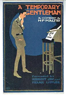 A Temporary Gentleman Print 1919