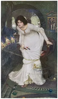 Lady Of Shalott Prints: The Lady of Shalott Print