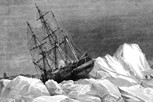 Antarctic Exploration History Prints: Terror in the Ice