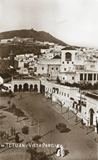 Tetuan - Morocco - Partial View of the town Tetuan - Morocco - Partial View of the town