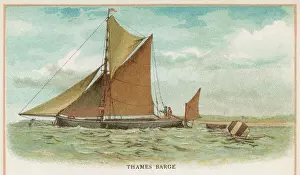 Thames Barge Prints: Thames Barge