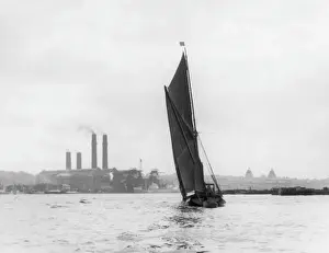 River Thames Transport Prints: Thames Barge