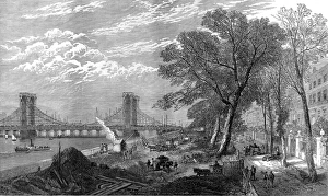 Thames Embankment Works, London, 1873 Thames Embankment Works, London, 1873