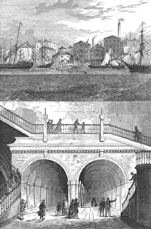 London Underground Tunnels Prints: The Thames Tunnel