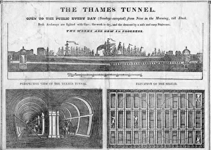 The Thames Tunnel between Wapping and Rotherhithe The Thames Tunnel between Wapping and Rotherhithe