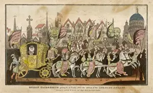 Spanish Armada Defeat Prints: Thanks after Armada