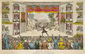 Historic London Theatres Prints: Theatre / Drury / Syntax