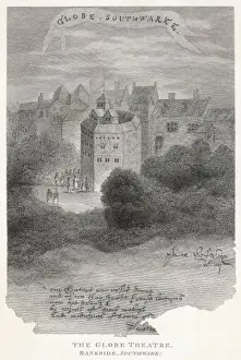 Elizabethan Architecture UK Prints: Theatre / The Globe