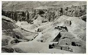 Thebes, Upper Egypt, North Africa - Valley of the Kings Thebes, Upper Egypt, North Africa - Valley of the Kings