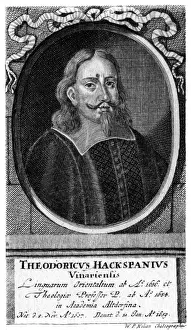 Framed Print : Theodor Hackspan Print 1607-1659 Framed Print : Theodor Hackspan Print 1607-1659