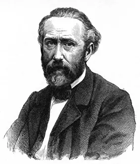 Theodor Storm Print 1817-1888 German Writer
