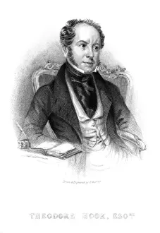 Victorian Era Literary Figures Prints: Theodore Hook - 5
