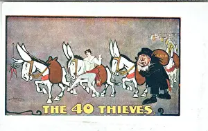 The Forty Thieves Print, circa 1910s