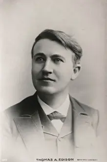 American Inventor History Prints: Thomas A. Edison