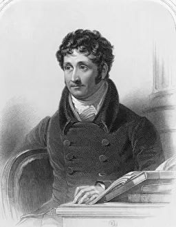Thomas Campbell Prints: Thomas Campbell Scottish Poet Print, 1777-1844