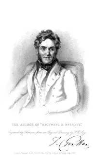 Prints of THOMAS COLLEY GRATTAN writer, author of Highways and byways. Date: 1792 - 1864 Thomas Colley Prints: Thomas Colley Grattan Print, 19th Century Writer