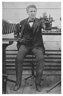 Thomas Edison Biography Prints: Thomas Edison / Scribners