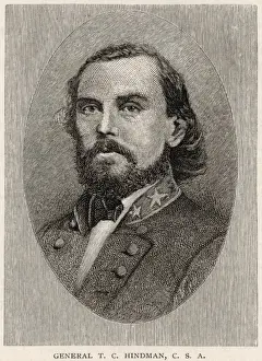 19th Century Leaders Prints: Thomas Hindman