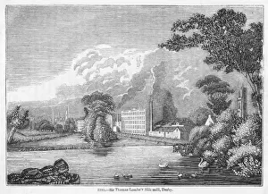 Prints of Sir Thomas Lombes Silk Mill, Derby Lombe Prints: Thomas Lombes Silk Mill Print, Derby