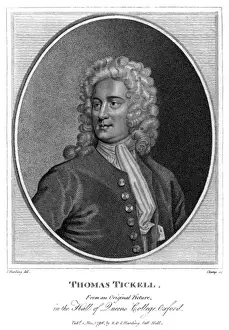 Thomas Tickell Print, 1686-1740, Queens College Oxford
