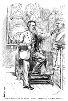 Victorian Era Artists Prints: Thomas Woolner - 3