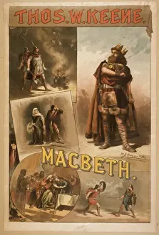 Framed Print : Macbeth Print c1884 Framed Print : Macbeth Print c1884