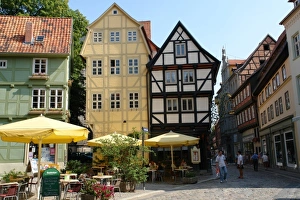 Timber-framed houses, Quedlinburg, Germany Timber-framed houses, Quedlinburg, Germany