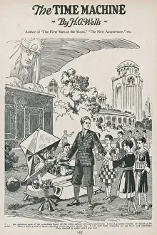 The Time Machine Print: A Future Scene