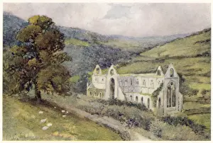 Tintern Abbey Print, South-East View