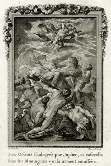 Classical Myth Art Prints: The Titans Defeated