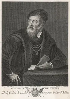 Titian Print - Portrait of Tiziano Vecelli