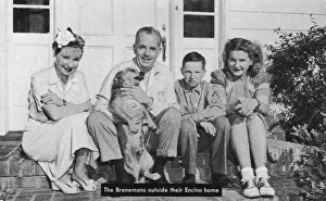 Tom Breneman, Radio Star and his family Tom Breneman, Radio Star and his family