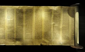 The Torah scroll. It contains the Pentateuch (Five Books of The Torah scroll. It contains the Pentateuch (Five Books of