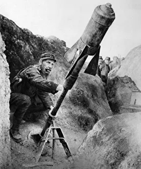 French Soldier Prints: Torpedo-shell